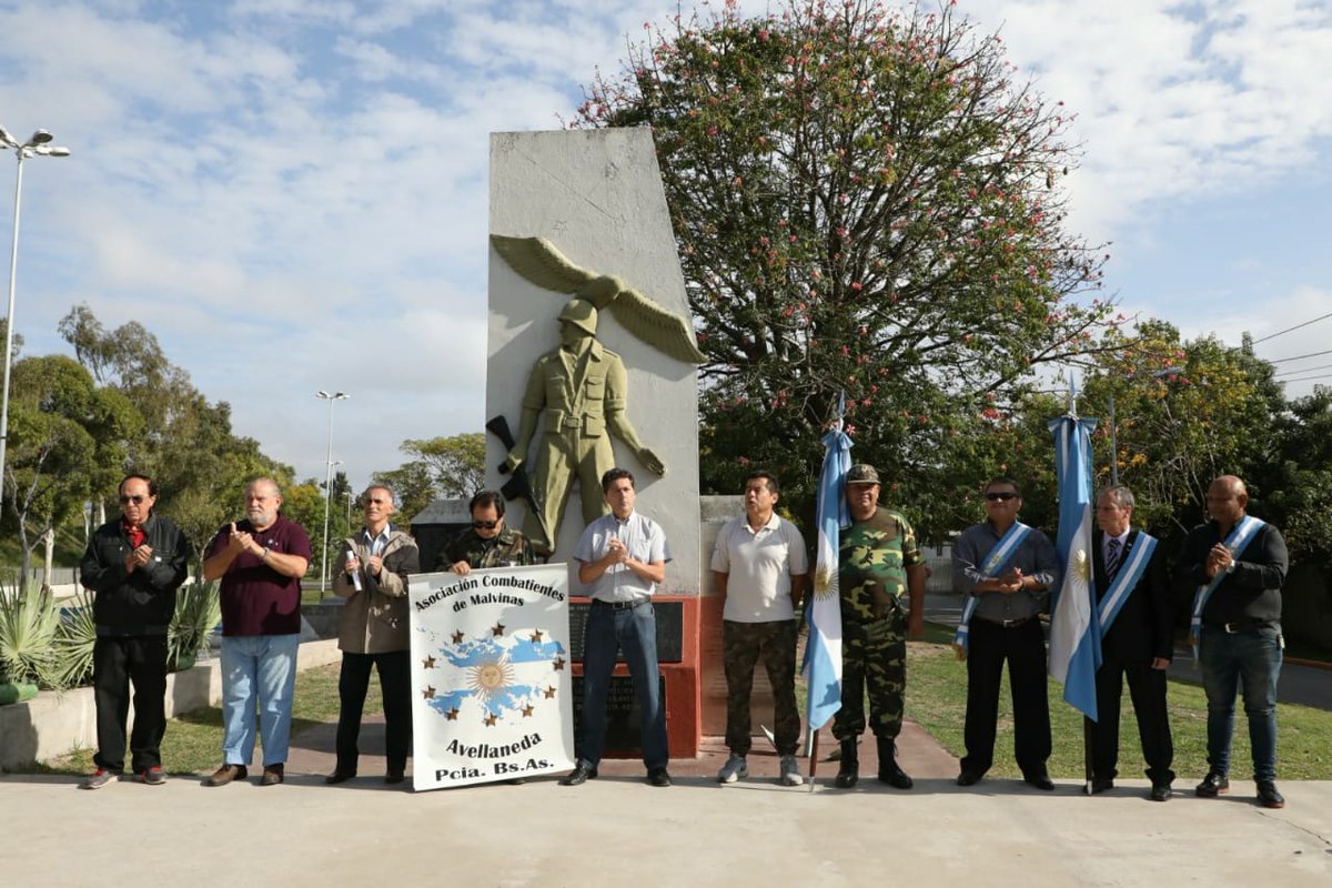 Avellaneda conmemoró a los héroes de Malvinas
