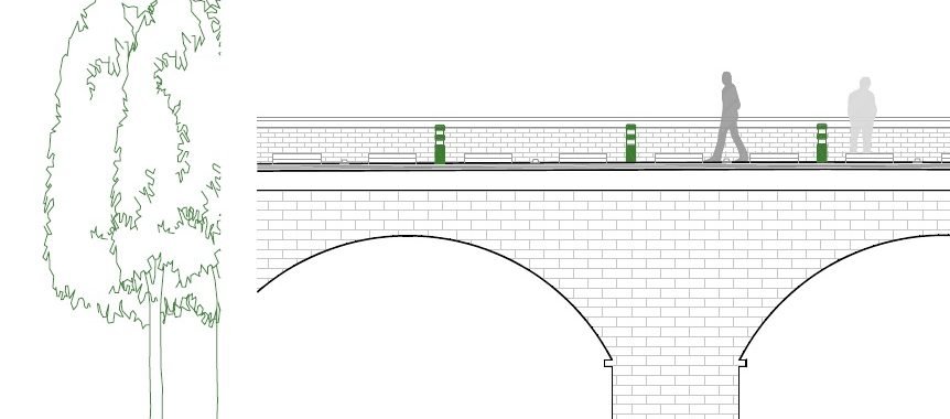 El Gobierno municipal invertirá 100.000 euros en mejorar la seguridad de peatones y ciclistas en el Puente de la Reina