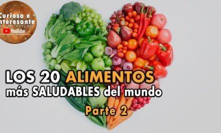 Los 20 ALIMENTOS más SALUDABLES del mundo.