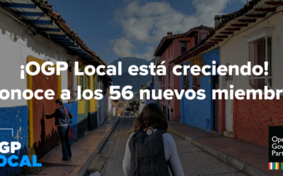 ¡OGP Local está creciendo! Conoce a los 56 nuevos miembros