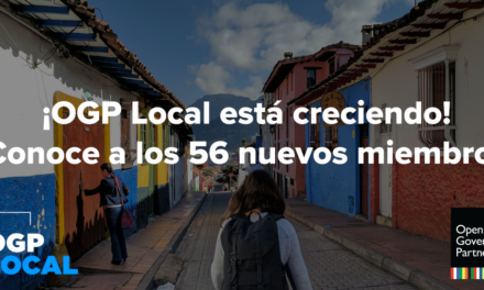 ¡OGP Local está creciendo! Conoce a los 56 nuevos miembros